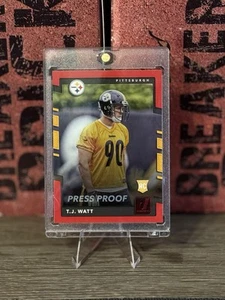 2017 Panini Donruss Optic T.J. Watt RKE #372 - Picture 1 of 2