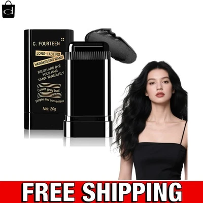 Hair Color Stick Long Lasting Washable Cover Gray Hair Dye Disposable Pen ' - Image 1 of 4