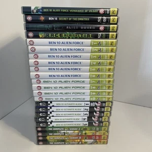 Ben 10 - Alien Force Vol 1-10, Ultimate Alien Vol 1-5, Season 1-4 DVD + Extras - Picture 1 of 14