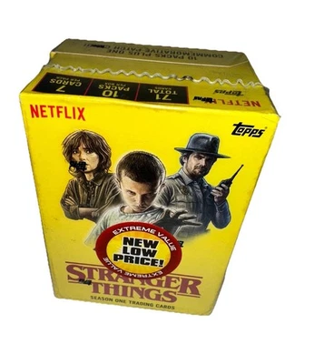 Stranger Things Season 1 Topps Netflix  2018 Trading Cards 70 + 1 Patch Set - Image 1 of 4