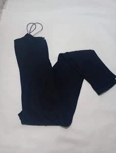 Forever 21 Jumpsuit Womens Large Black Hip Wide Leg Spaghetti Strap - Bild 1 von 8