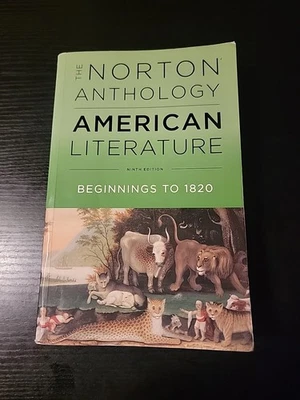 The Norton Anthology of American Literature Beginnings To 1820 - Image 1 of 4
