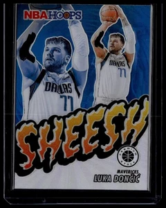2023-24 Hoops Premium Stock #16 Luka Doncic Sheesh Silver Prizm - Picture 1 of 2