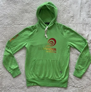 RLX Ralph Lauren ~ Custom Surf Rider Foundation Hoodie ~ Green ~ Small - Picture 1 of 10
