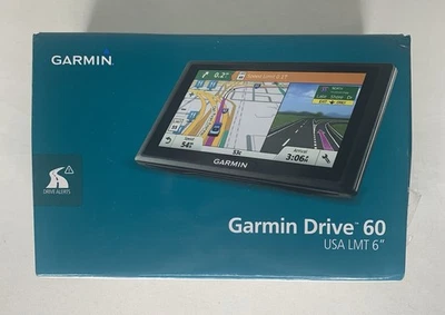GARMIN Drive 60 USA LMT 6" Touchscreen GPS Navigation Brand New in Box - Image 1 of 4