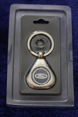 NIB 2 Sided Ford Blue Oval Key Ring Key Chain Fob Accessory Truck Bronco Falcon - Image 1 of 4