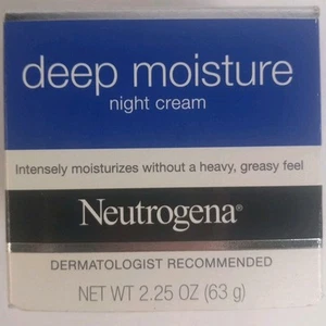 Neutrogena Tiefenfeuchtigkeit Nachtcreme mit Glycerin & Sheabutter, 2,25 Unzen - Bild 1 von 7