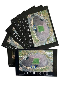 University of Michigan Wolverines Big House Postcards 30 Blank 1998 Mike Smith - Picture 1 of 4