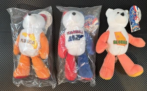 Limited Treasures Set of 3 Florida, Tennessee & Georgia Coin Bears - Picture 1 of 14