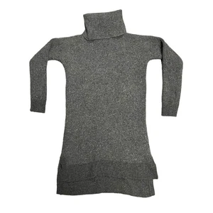 Abito Maglione Scollo Cappuccio Introduzione Lana Merino Madewell Taglia S - Foto 1 di 7