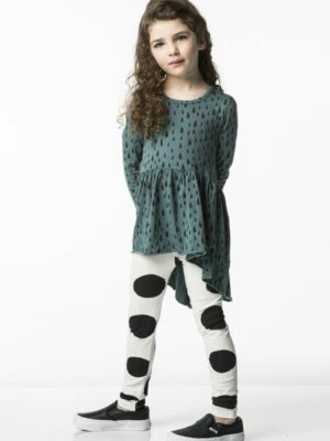 Joah Love NWT Teal Print Hi Lo Tunic Top Size 4 Sofia Rain - Image 1 of 2