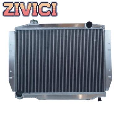 Radiador de aluminio completo para motor Jeep CJ5 CJ7 I6 1981 1982 1984 1985 1986 Foto 1 de 4