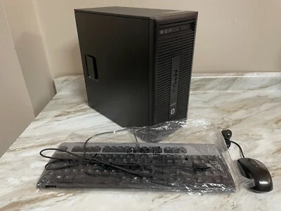 HP ELITEDESK 705 G1 PC AMD A6 PRO-7400B 3.50GHZ 8GB RAM 256GB SSD + 1TB W10P - Image 1 of 4