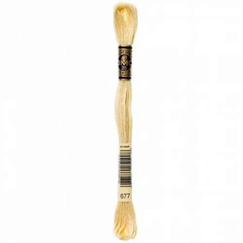  DMC Embroidery Floss Color Very Light Old Gold #677 - Image 1 of 1