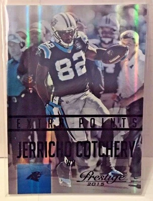 Jerricho Cotchery 2015 Panini Prestige BLACK Extra Points Parallel #'d 5/10 - Image 1 of 2