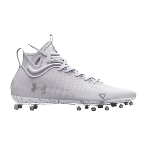Under Armour White Football Shoes 