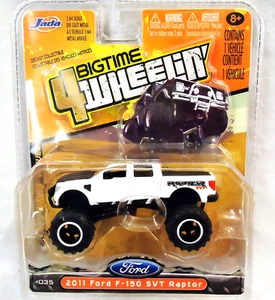 2011 FORD F-150 SVT RAPTOR 2012 JADA TOYS BIGTIME 4 WHEELIN' WAVE 6 1:64 - Picture 1 of 2