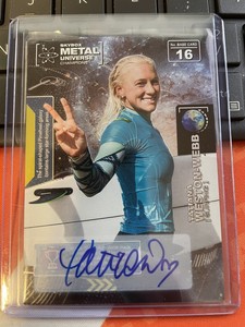 2021 Skybox Metal Universe Champions Silver Auto Tatiana Weston-Webb #16 Auto