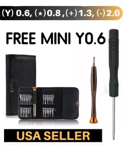 Set 26 in 1 Mobile Phone Repair Tool Kit Screwdriver For IPhone 5 6 7 8 X IPad - Picture 1 of 12