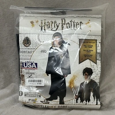 Caprichoso Halloween Hufflepuff Bata Con Capucha Harry Potter Disfraz Juegos con disfraces EE. UU. L 12-14 Foto 1 de 4