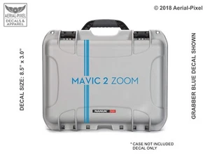 DJI Mavic 2 Zoom Drone Case Decal for Nanuk Pelican GoProfessional GPC & More - Picture 1 of 21