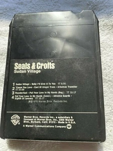 8 Track Tape SEALS & CROFTS - SUDAN VILLAGE - Imagen 1 de 3