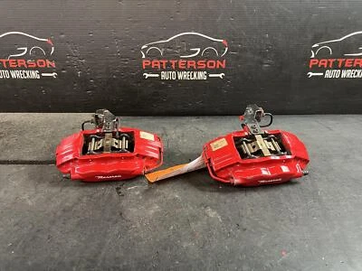 PINZAS FRENO BREMBO TRASERO IZQUIERDO Y DERECHO MASERATI GHIBLI 14-17 ROJO 06700397680 Foto 1 de 4