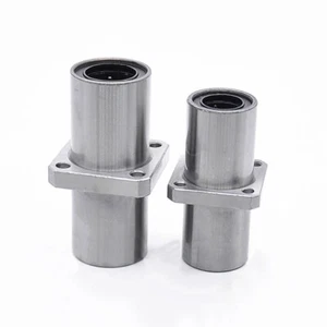 LMKC6-60LUU Lengthen Linear Ball Bearing Bushing Square Flange 6-30mm For CNC 3D - Photo 1/3