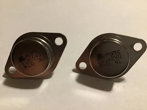 Sansui 9090db Transistors..Mospec SB-554 & SD-424..Comparable replacements. - Picture 1 of 3