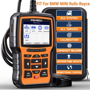 Foxwell NT510 Elite for BMW Bidirectional All System OBD2 Diagnostic Scanner - Picture 1 of 14