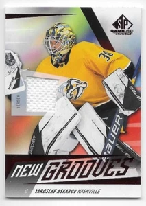 23/24 SP GAME USED NEW GROOVES JERSEY Yaroslav Askarov #NG15 - Picture 1 of 1