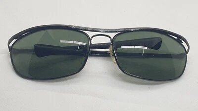 Ray Ban Bausch and Lomb Vintage Olympian Black Sunglasses. Made in USA - Image 1 of 4