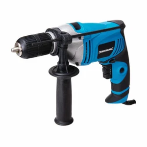 Taladro percutor eléctrico de 710 W de velocidad variable enchufe del Reino Unido taladro eléctrico hormigón madera hágalo usted mismo - Imagen 1 de 6