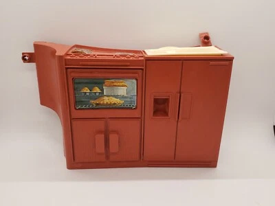 Barbie Star Traveler 1976 de colección autocaravana cámper autocaravana piezas fregadero cocina estufa unidad Foto 1 de 4