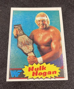 1985 Hulk Hogan WWF Wrestling Topps Card #16 Fair Condition - Picture 1 of 6