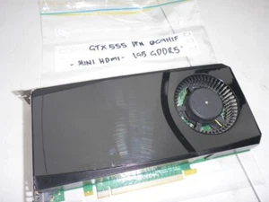 AU SELLER NVIDIA 0G9H1F Dell Nvidia GeForce GTX 555 1GB GDDR5 2XDVI, MINI HDMI - Picture 1 of 7