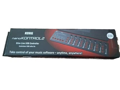 Korg NanoKontrol 2 USB CONTROLLER MIDI Mai Usato - Immagine 1 di 2