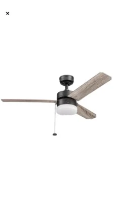Harbor Breeze 44" Vue Bronze Ceiling Fan with Light Kit - Image 1 of 4