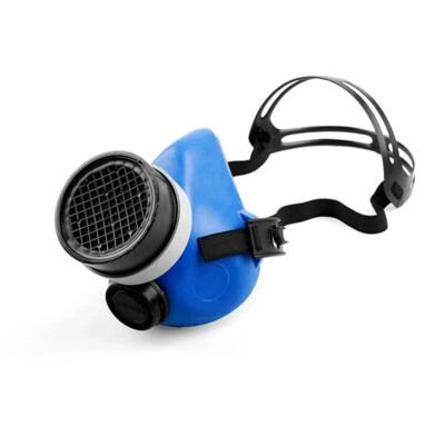 1 Semimaschera Maschera con filtro P2R anti aerosol polveri fumi Protettiva DPI. - Immagine 1 di 2