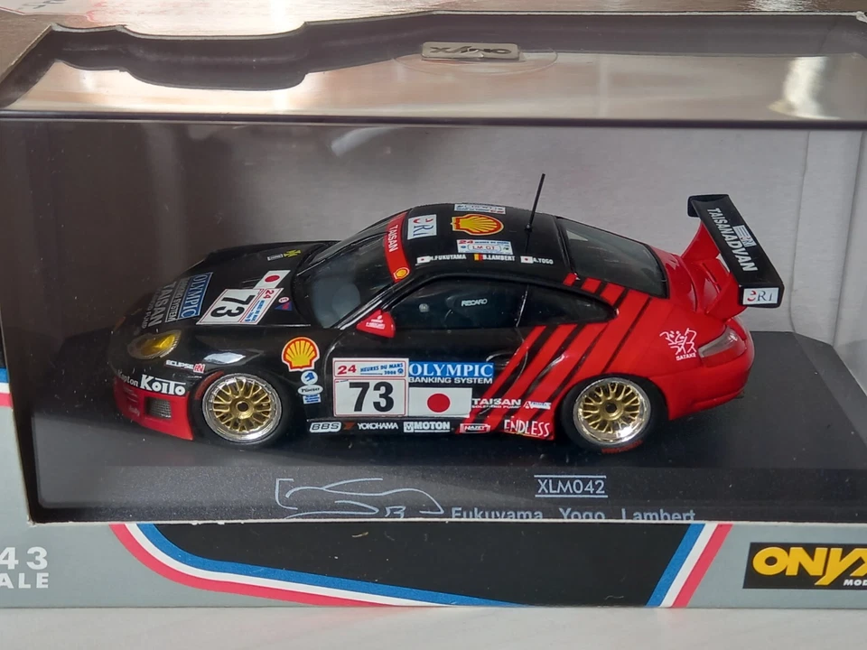 PORSCHE 911 GT3R Taisan N°73 Le Mans 2000 ( Onyx ) 1:43 - Photo 1/1