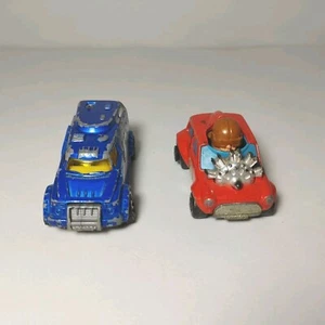 Matchbox Robot Truck Police & Mini Ha Ha 14 Superfast Bundle Matchbox  - Picture 1 of 6
