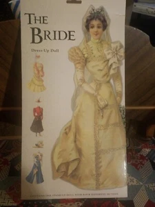 Muñeca de papel de coleccionista The Bride Dress Up - Imagen 1 de 3