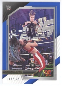 Katana Chance 2022 Panini WWE NXT Base Blue Parallel 148/149 - Picture 1 of 2