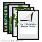 1- 3Pcs Self-Adhesive Diamond Painting Art Picture Frame Wall DIY Frames 25x35cm