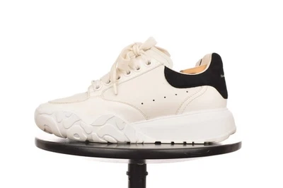 Alexander McQueen Oversized Court Leather Low-Top Sneakers 633915 Size 35 - Image 1 of 4