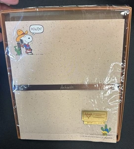 Vintage SNOOPY, Woodstock ,Peanuts Ambassador STATIONERY, MIB 30 sheets - Picture 1 of 2