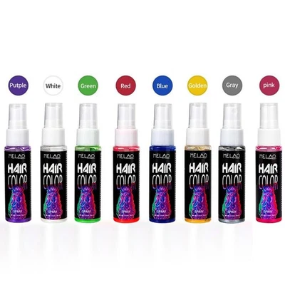 Temporary Hair Dye Spray - Wash Out Hair Color Spray for Kids & Adult Halloween - image 1 of 4