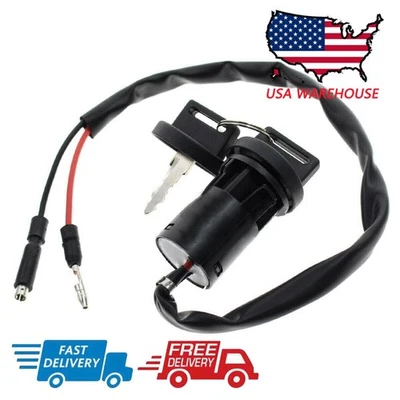 Juego de bloqueo de interruptor de llave de encendido para Honda CRF80F 2004-2011 y CRF100F 2004-2011 Foto 1 de 4