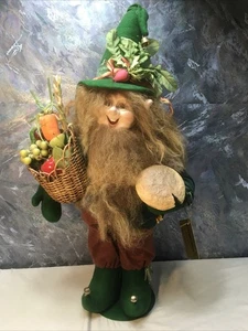 CAROLYN ANN LEARY Signed Elf/Fairy ARTIST DOLL Porcelain Fantasy w/STAND 27” - Picture 1 of 17