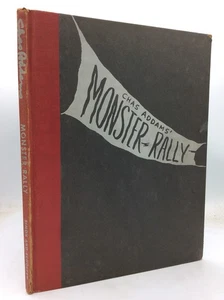 MONSTER RALLY - Charles Addams - 1950 1st ed - illustrated art - Addams Family - Imagen 1 de 5